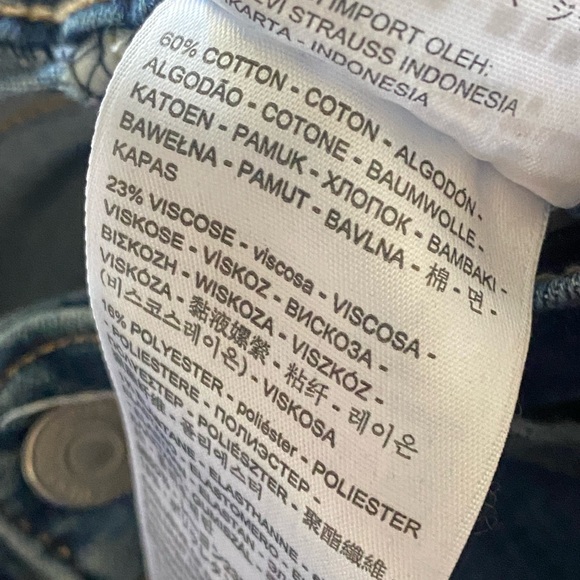 Levi’s 311 Shaping Skinny Woman’s Jeans. Size 29. - Picture 9 of 9